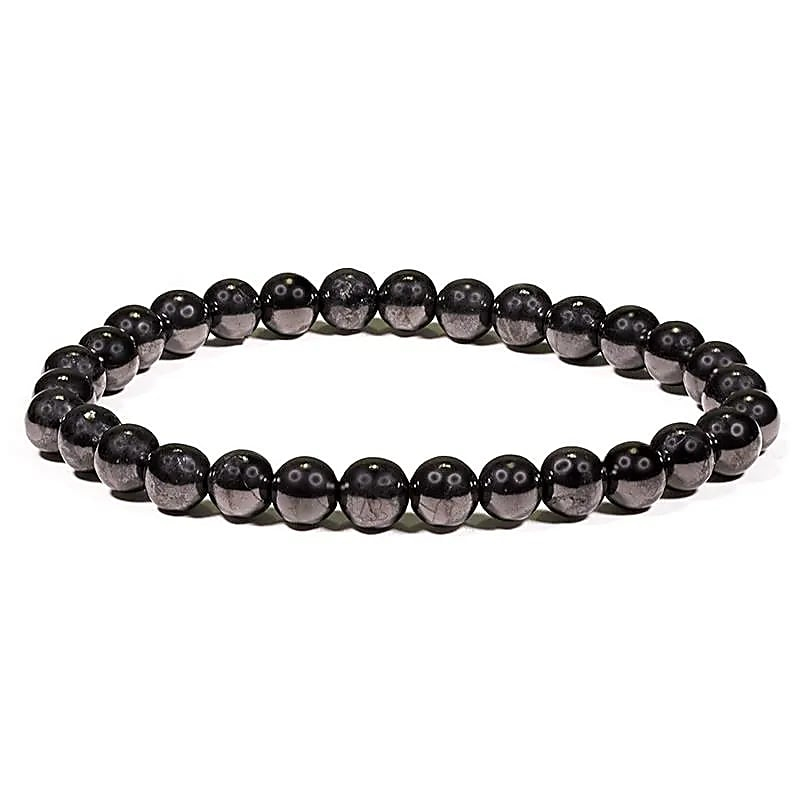 Armband - Elastischer Shungit, 8mm