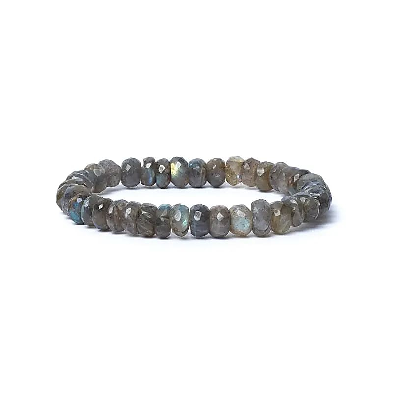 Armband - Facettierter Labradorit AA Qualität, 8mm