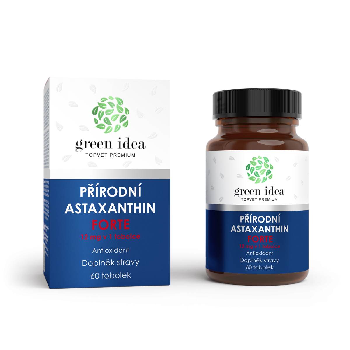 ASTAXANTHIN 12 MG - natürlicher Antioxidant - Kapseln