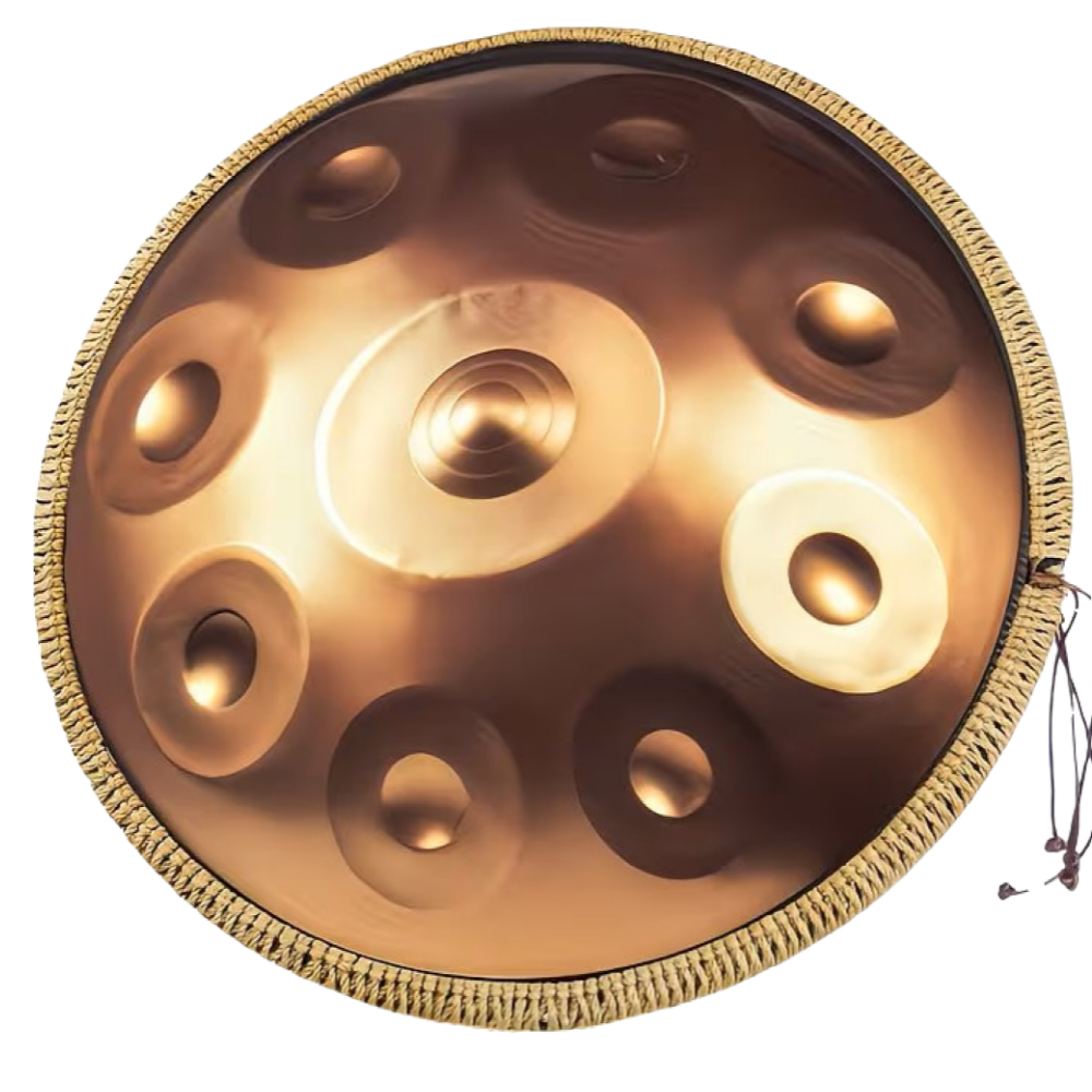 Authentische Handpan D Kurd Moll 440hz 9 Töne 56 cm