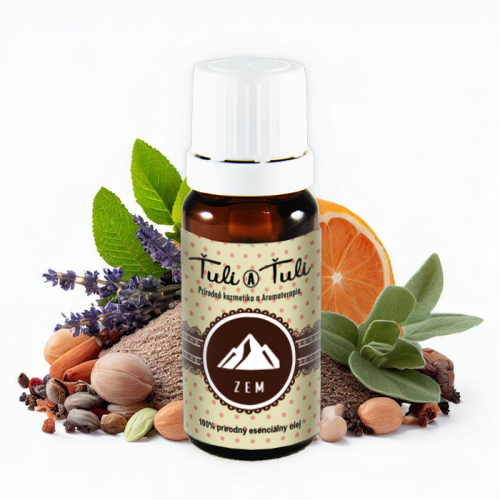 Chinesisches Element ERDE naturreines ätherisches Öl Tulsi und Tulsi