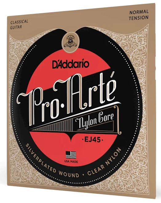 D'Addario EJ45 Pro-Arté - Nylon-Saiten für klassische Gitarre