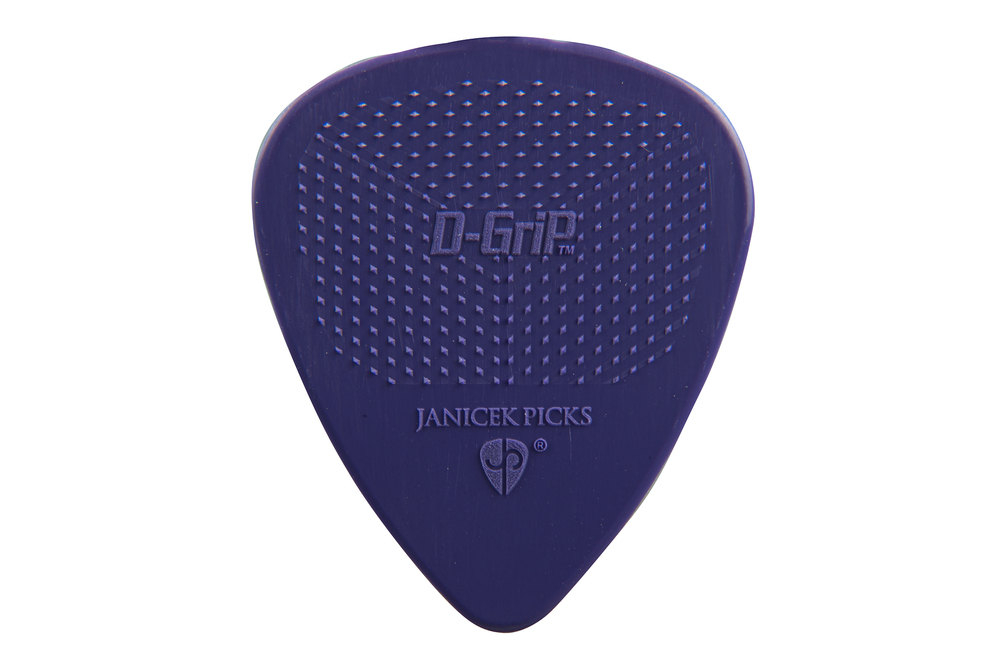 D-Grip 351 Plektrum Violett 0,6 mm 1 Stk. Nylon Janicek