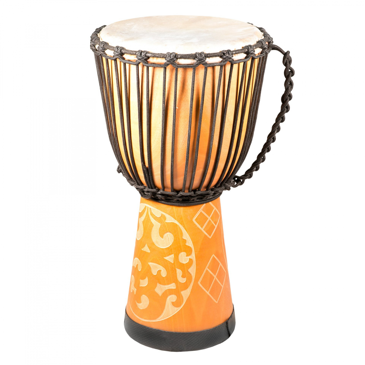 Djembe Bali Mahagon Premium Maori Muster 50 cm