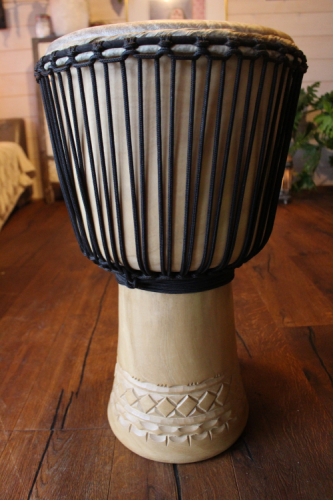 Djembe Guinea Melina L 58-59cm, Durchmesser 29-30cm