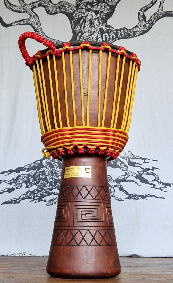Djembe Mahagoni Premium L - Petrovič Drums - Ziegenleder
