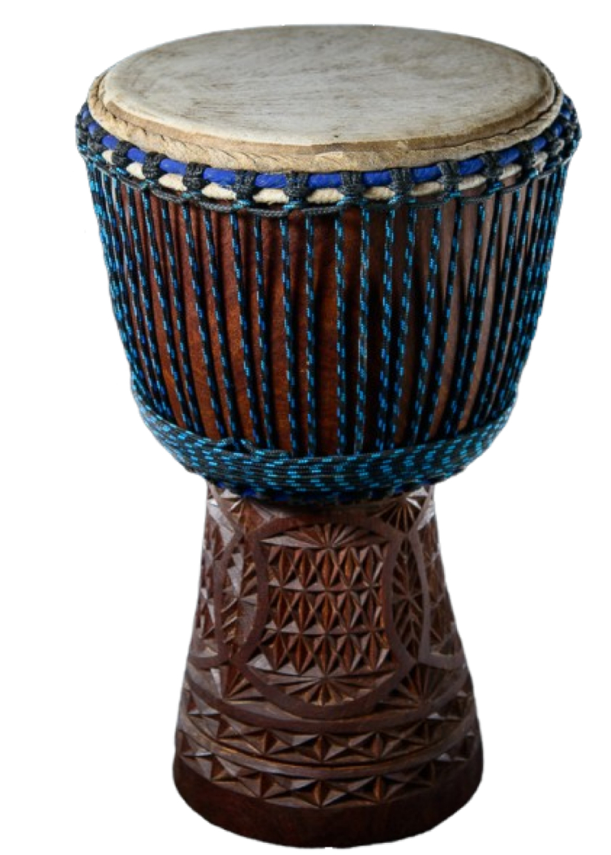 Djembe - Mali Haré Professional - Höhe 62cm, Durchmesser 35cm