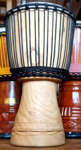 Djembe Mali Melina L Höhe 57-59cm, Durchmesser 28,5 - 30,5cm