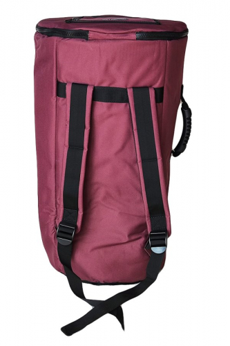 Djembe Rucksack Professional XL 65cm/38,5cm in Bordeaux