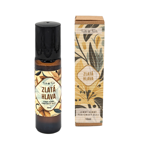 Feiner Duftender Parfümöl Goldener Kopf