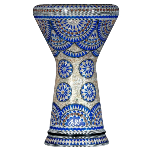 Gawharet EL Fan - Darbuka (Doumbek) Soumbaty Perlmutt Garten 9