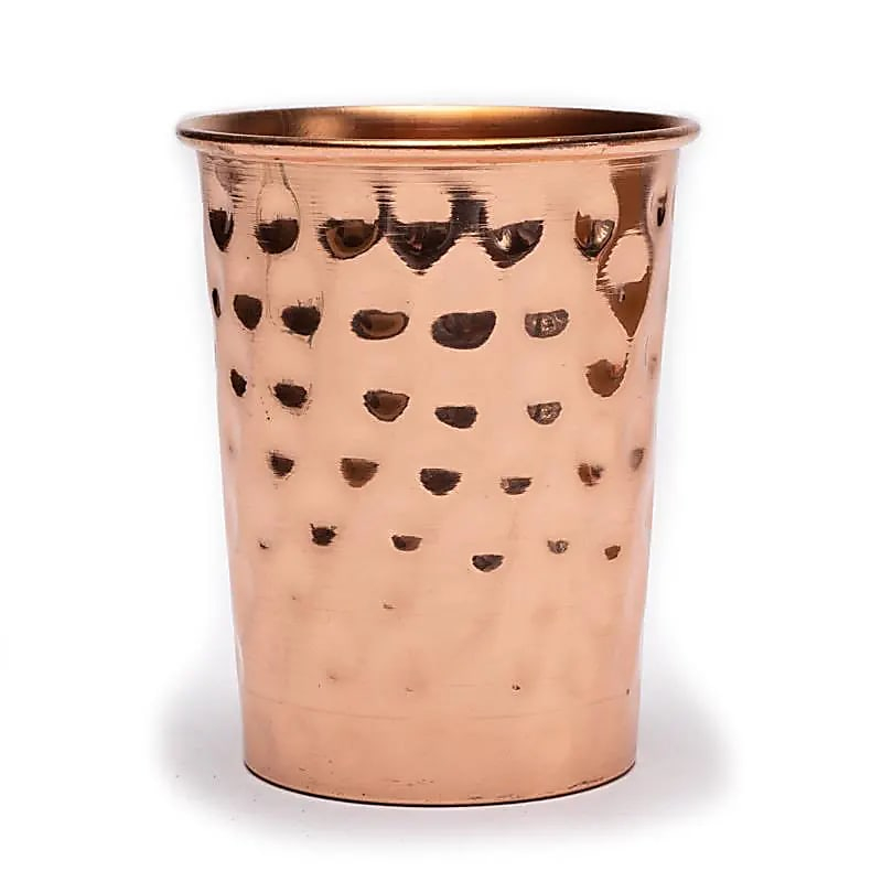 Gehämmerter Kupferbecher, 250ml
