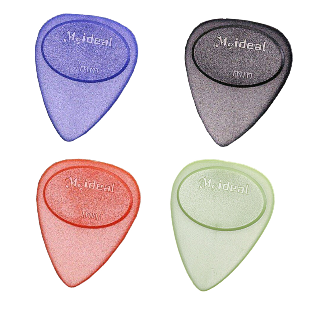 Gitarrenplektrum 0,80 mm MEideal MP-046 mit rutschfestem Griff