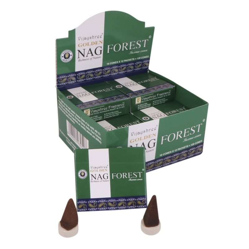 GOLDEN NAG - Forest Duftkegel Masala