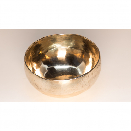 Handgehämmerte tibetische Klangschale 400g mit Schlägel