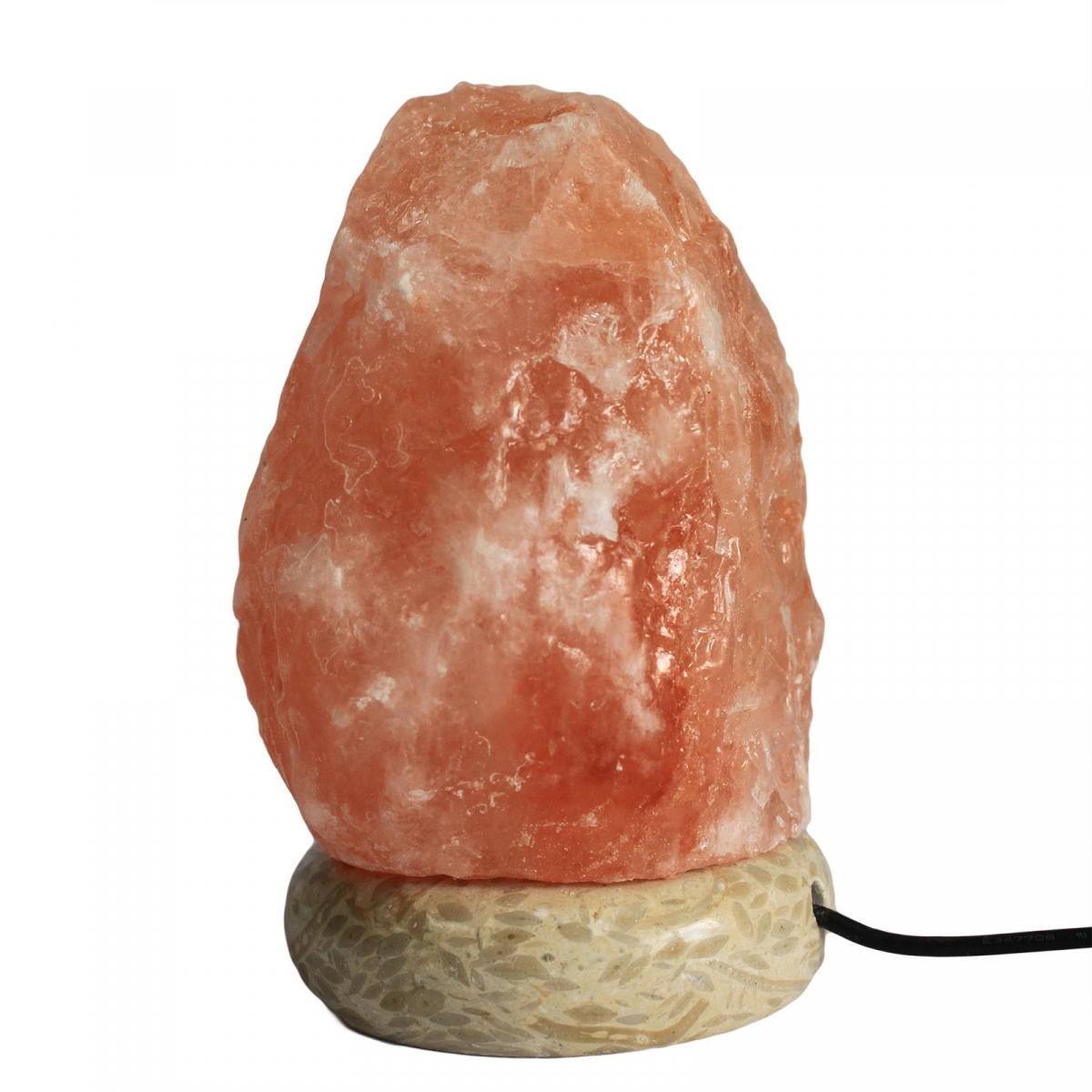 Himalaya-Salzlampe mit Ständer - 11,5cm