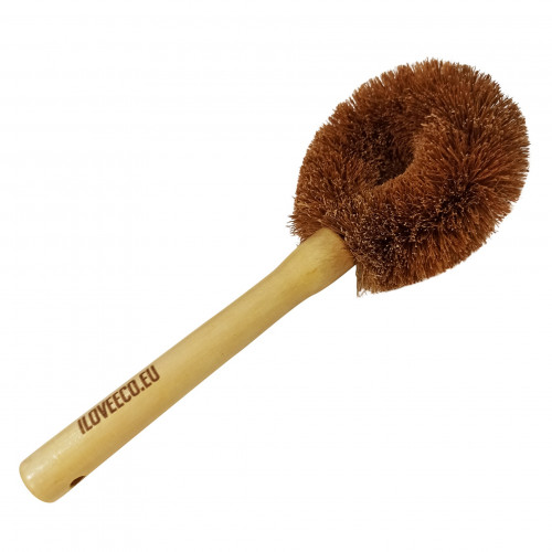 Ich liebe die Öko-Gemüse- und Geschirrbürste mit Griff