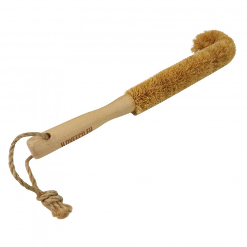 Ich liebe die öko Tassen- und Schalenbürste mit Griff