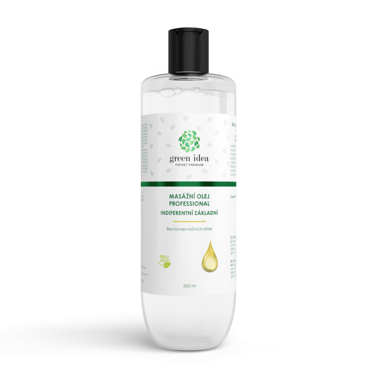 Indifferentes Basis-Massageöl, 500ml