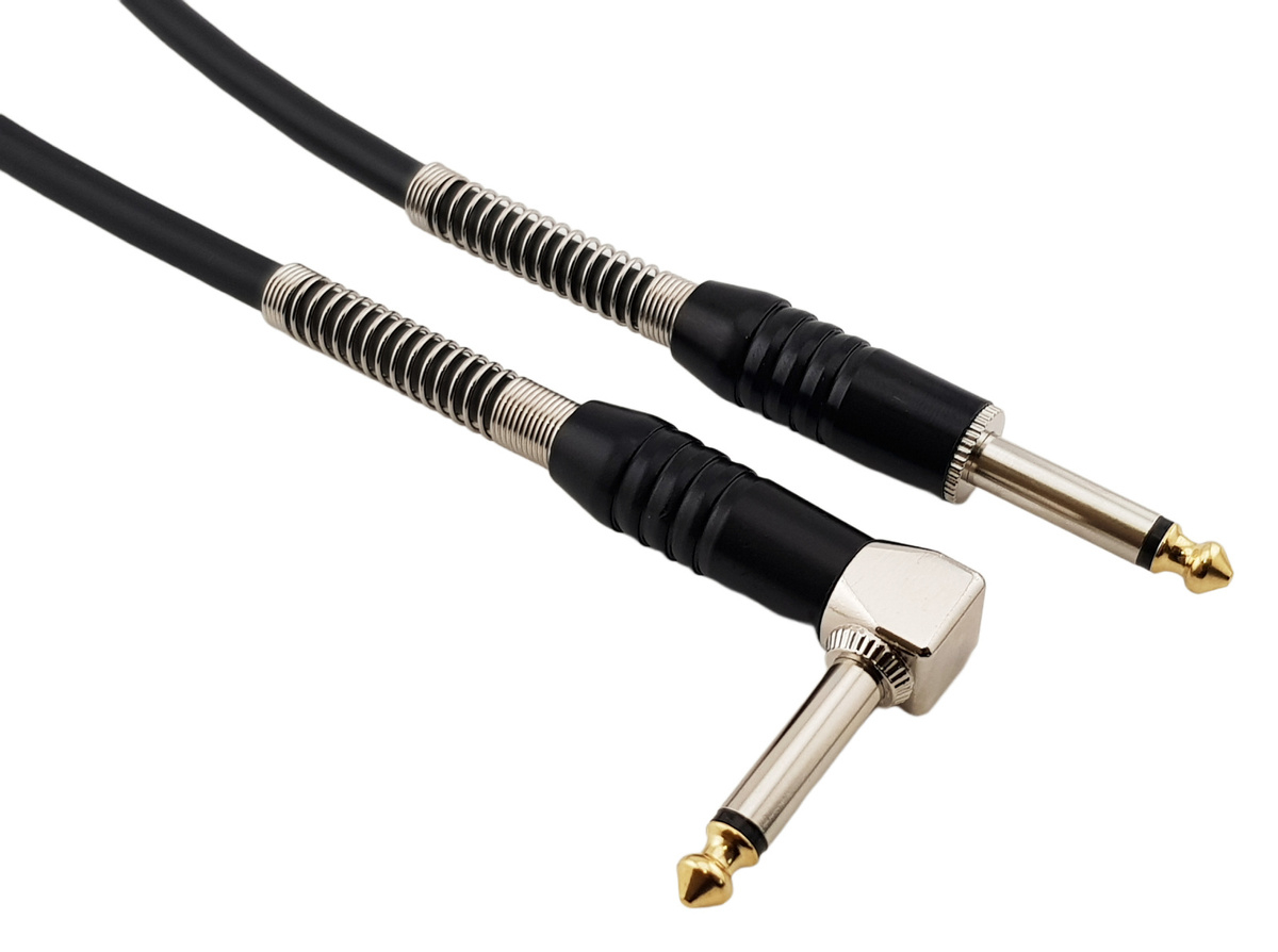 Instrumentenkabel von Red's Music – Klinke 6.3mm/Klinke 6.3mm GC0230 3m Handarbeit