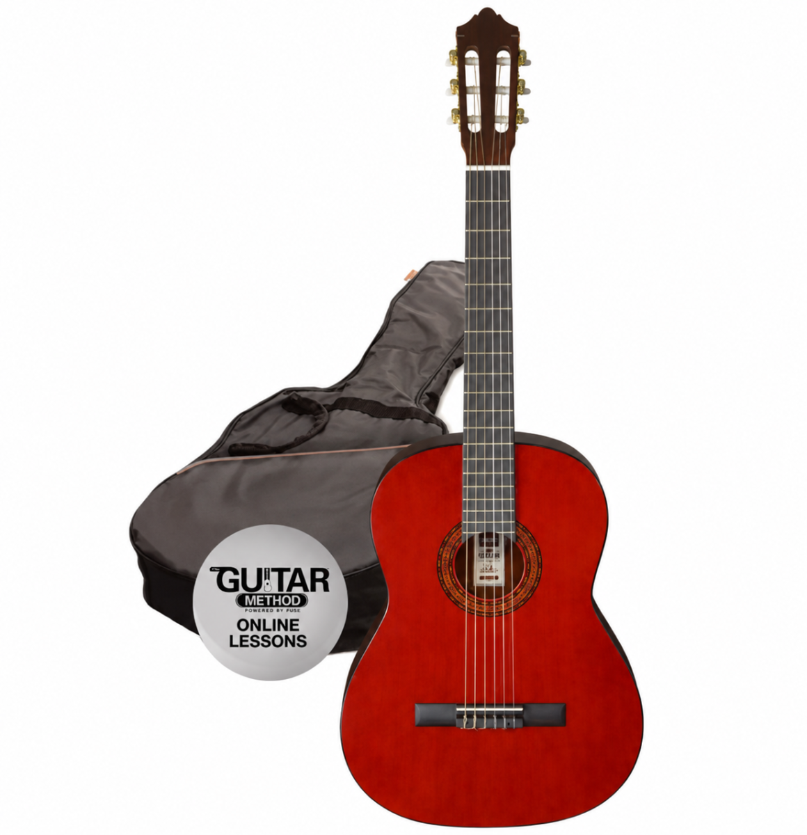 Klassische Gitarre Ashton 3/4 SPCG 34 AM Pack (Natur)
