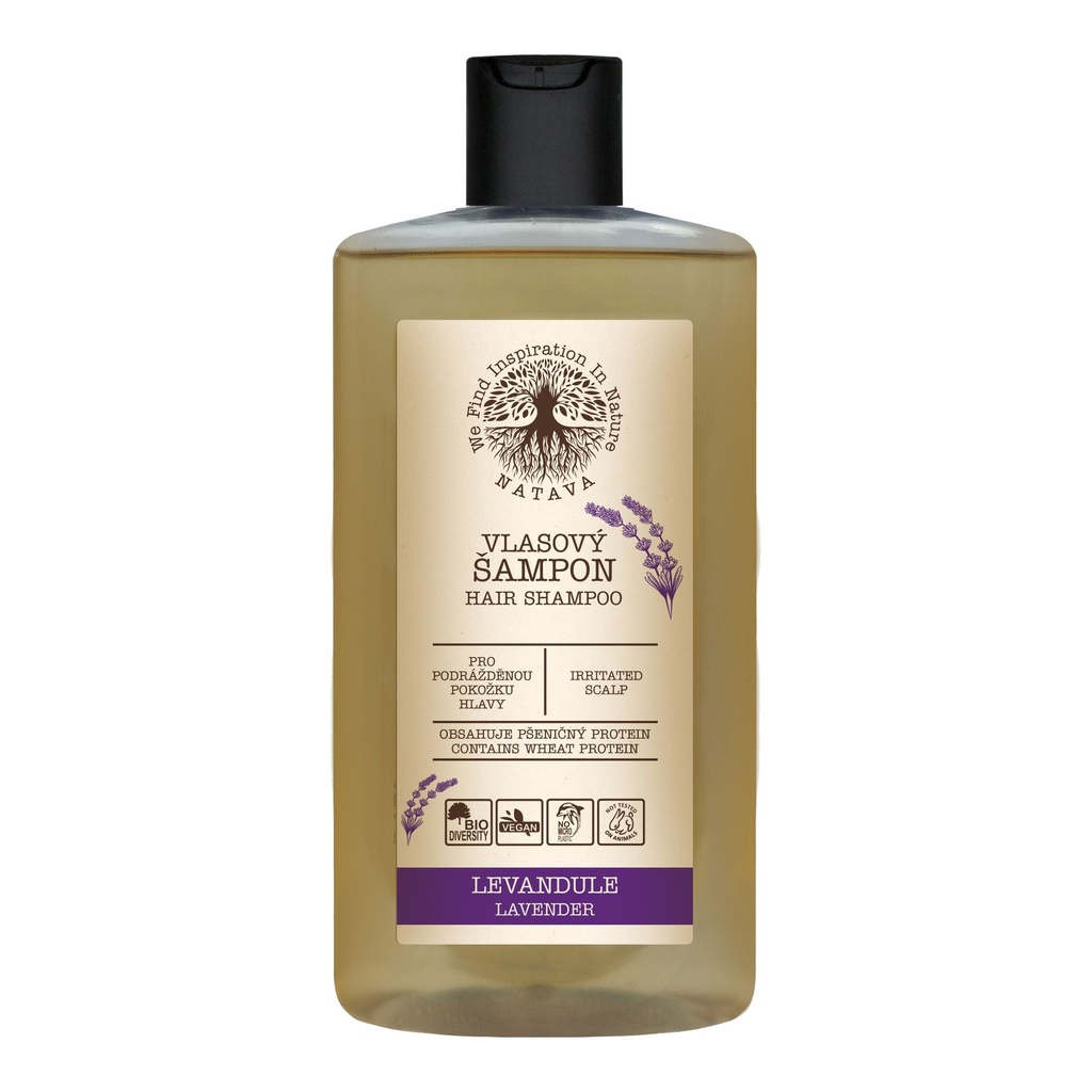 Lavendel Haarshampoo - Für gereizte Kopfhaut