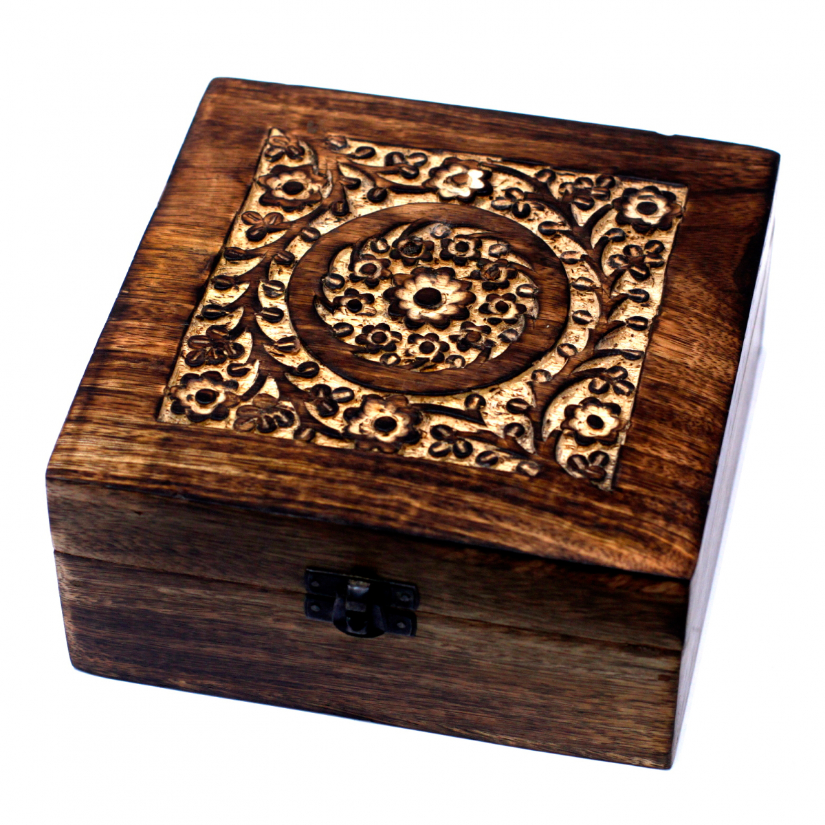 Mango Holzbox für 25x ätherische Öle