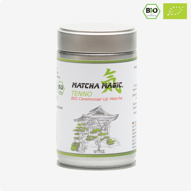 Matcha TENNO - Zeremonielle Qualität (Uji, Japan), 80g