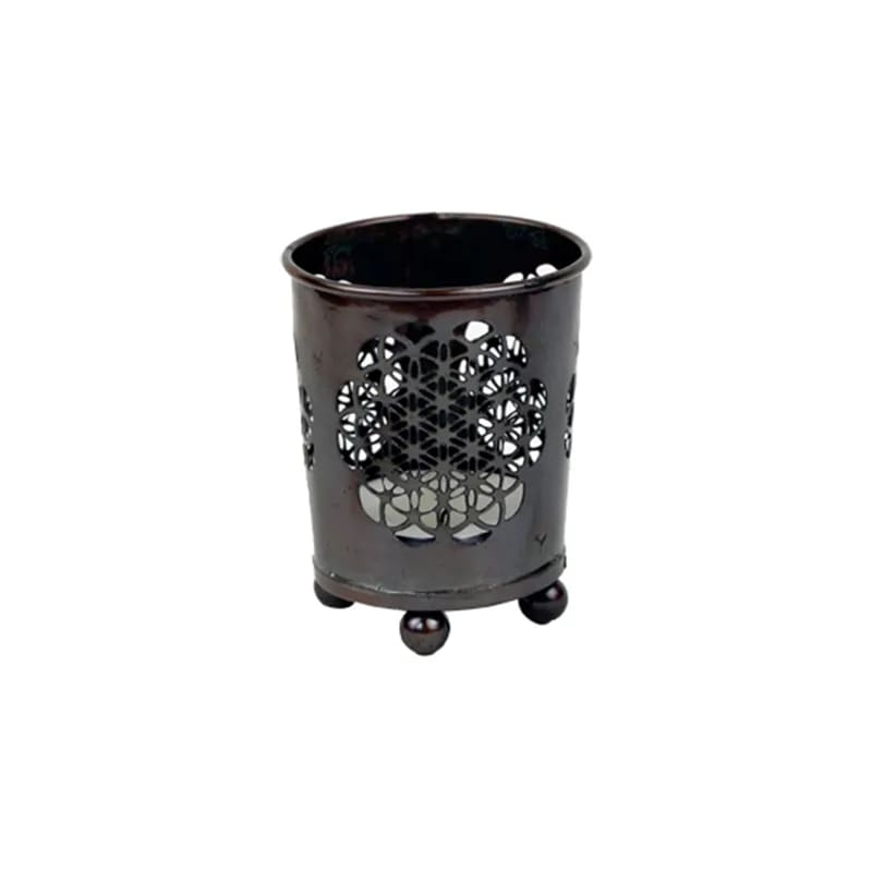 Metall-Kerzenhalter - Blume des Lebens (6x5cm)