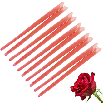Ohrkerze mit Duft - Rose (2 Stück)
