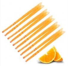 Ohrkerze mit Duft - Süße Orange (2 Stück)