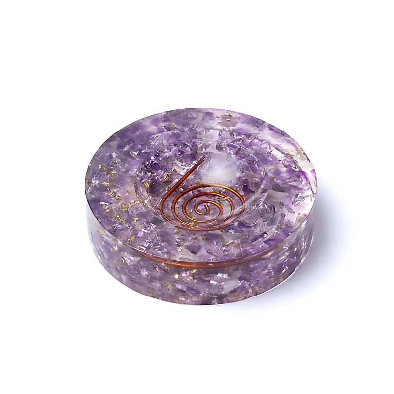 Orgonit-Ständer für Kugel – Amethyst