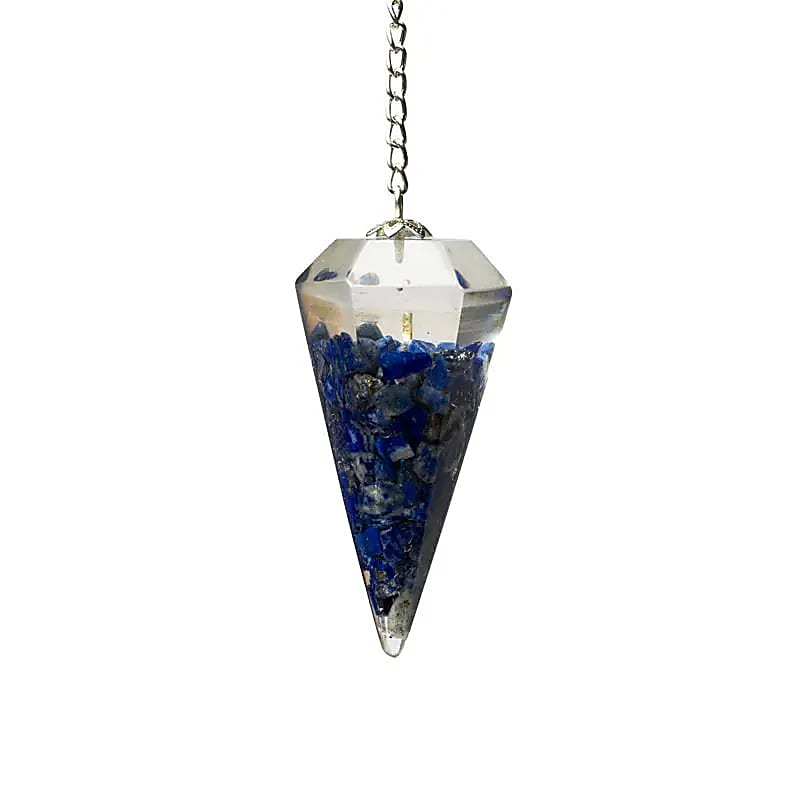 Orgonitisches Pendel – geschliffener Lapislazuli