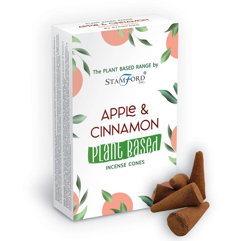 Pflanzliche Duftkegel - Apfel und Zimt