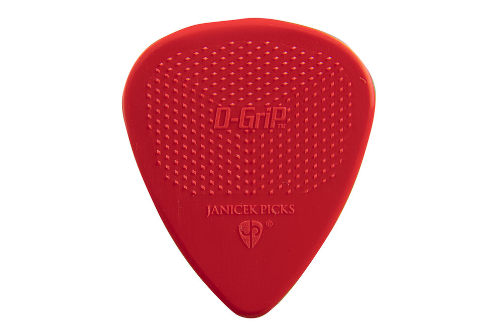 Plektrum D-Grip 351 Rot 0,73 mm 1 Stk. Nylon Janicek
