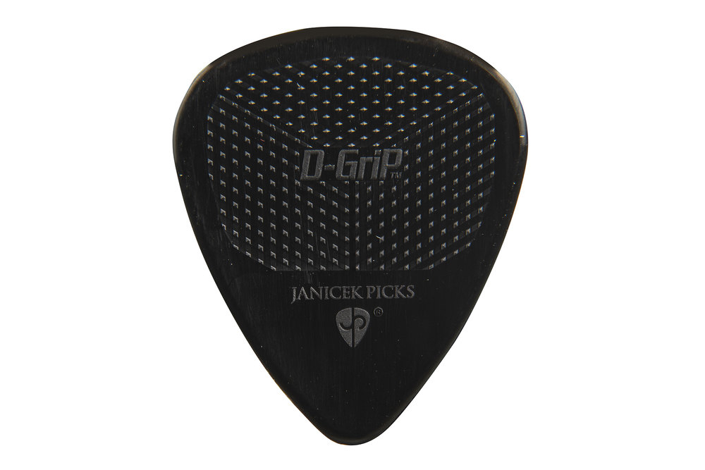Plektrum D-Grip 351 Schwarz 0,88 mm 1 Stk. Nylon Janicek