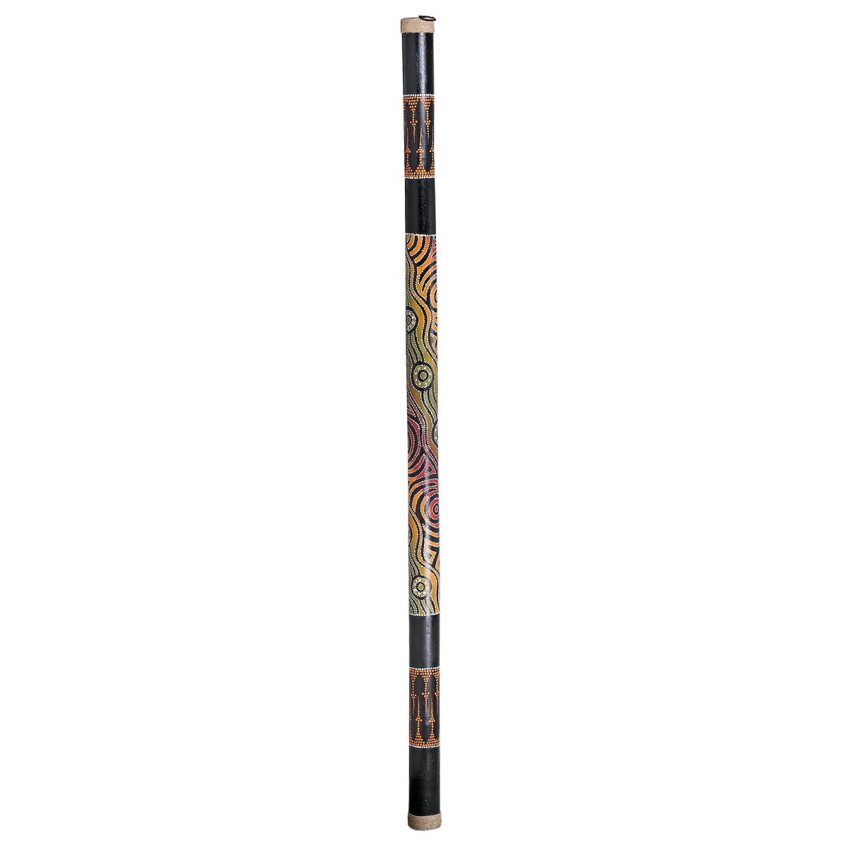 Regenstab Bambus 150 cm - Aboriginal Malereien