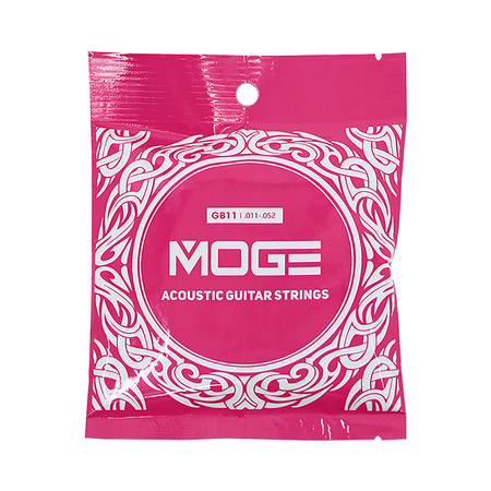 Saiten für Akustikgitarre MOGE GB11 Custom Light