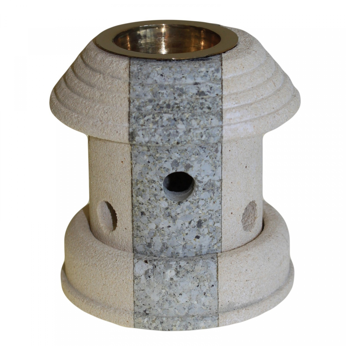 Stein Aroma Lampe - Combo Kerzenhalter
