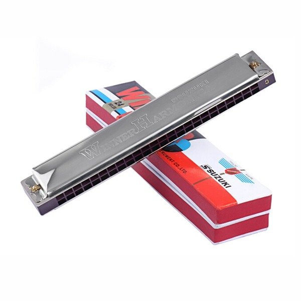 Suzuki Tremolo Mundharmonika Winner-24 in C-Dur-Stimmung