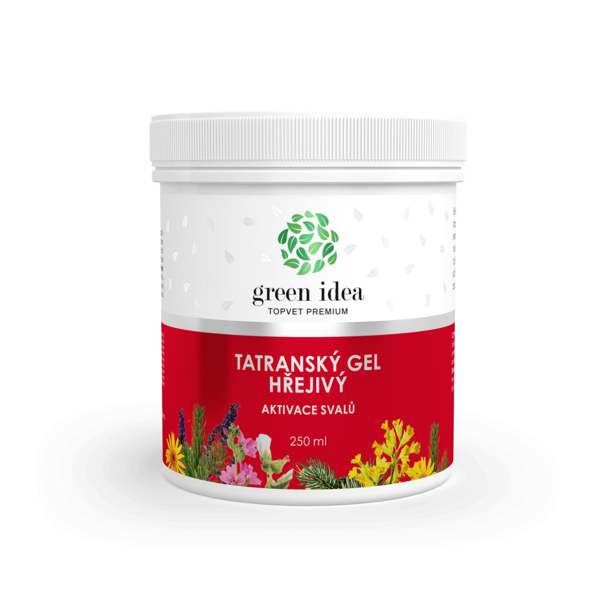 Tatranský Kräutergel - wärmend, 250ml