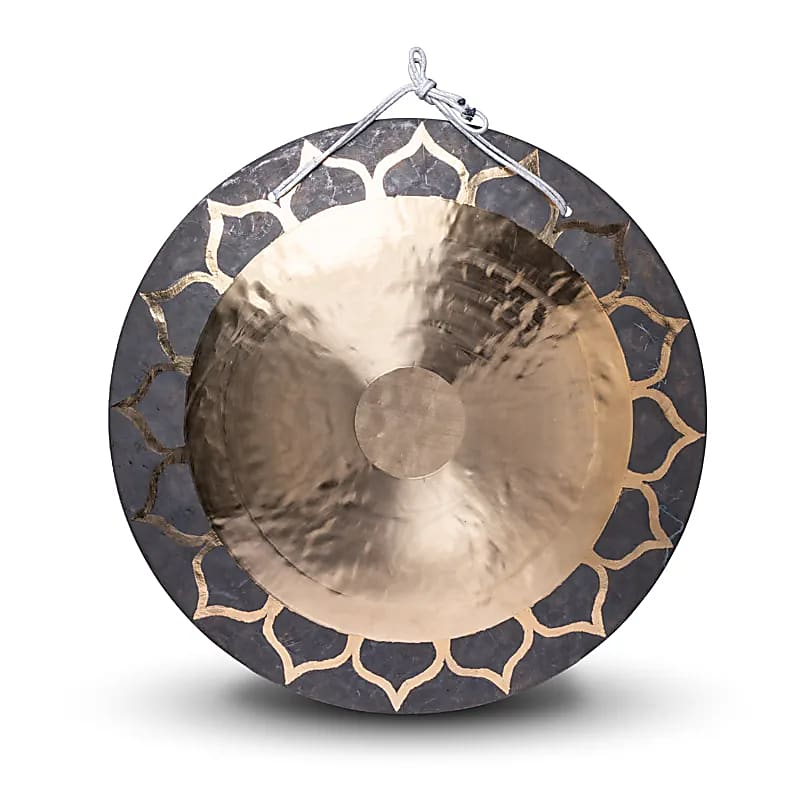 Windgong Lotus 70 cm - Windgong mit Lotus-Motiv