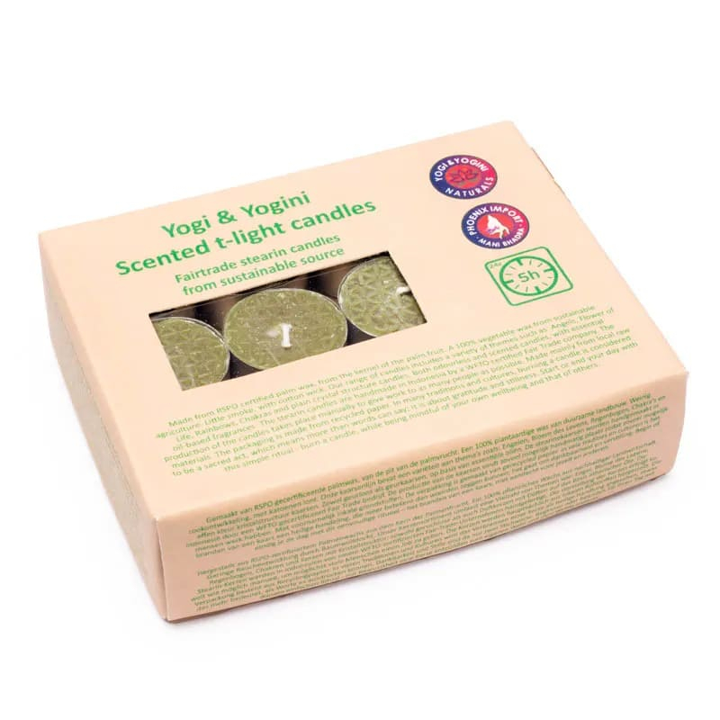 Räucherstäbchen Teelichter, 24 Stück